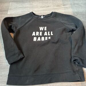Brunette The Label Black Sweatshirt